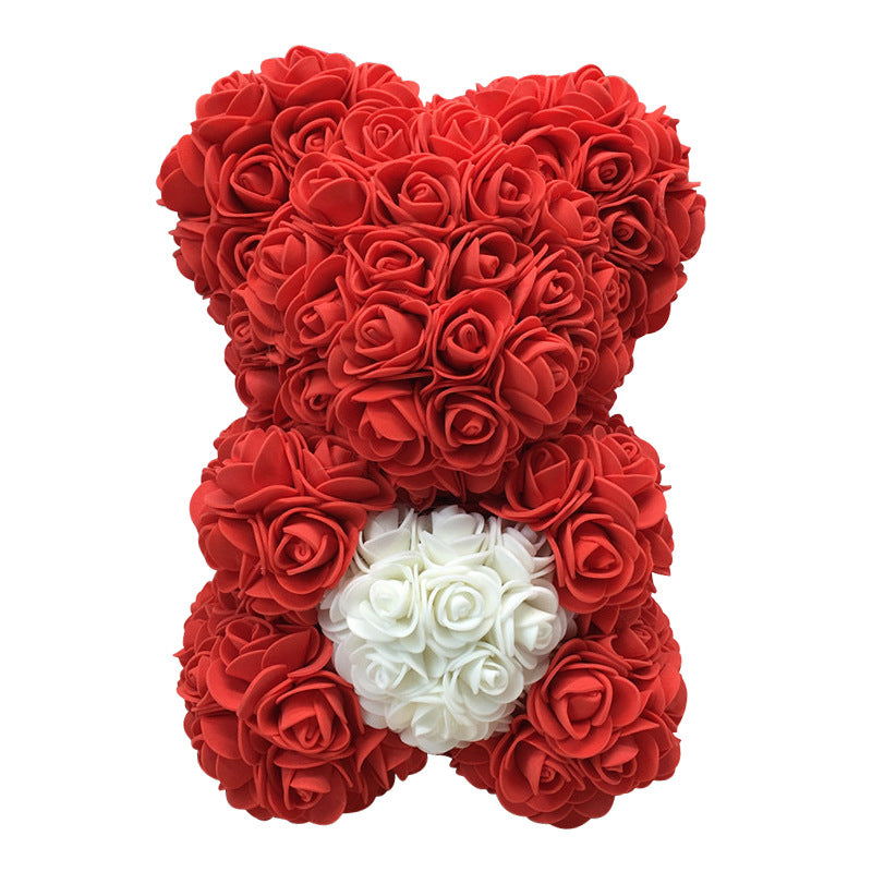 Valentine'S Day Gift Creative Simulation Flower Bear Eternal Flower Bubble Bear