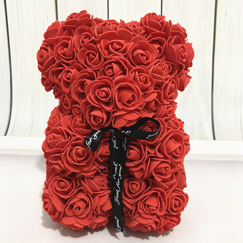 Valentine'S Day Gift Creative Simulation Flower Bear Eternal Flower Bubble Bear
