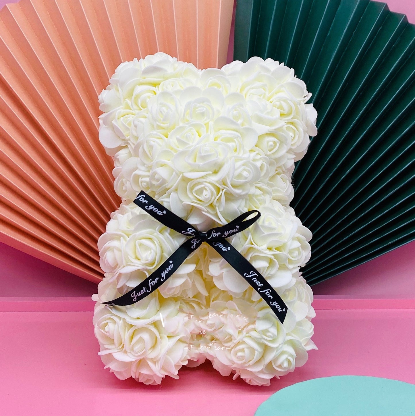 Valentine'S Day Gift Creative Simulation Flower Bear Eternal Flower Bubble Bear