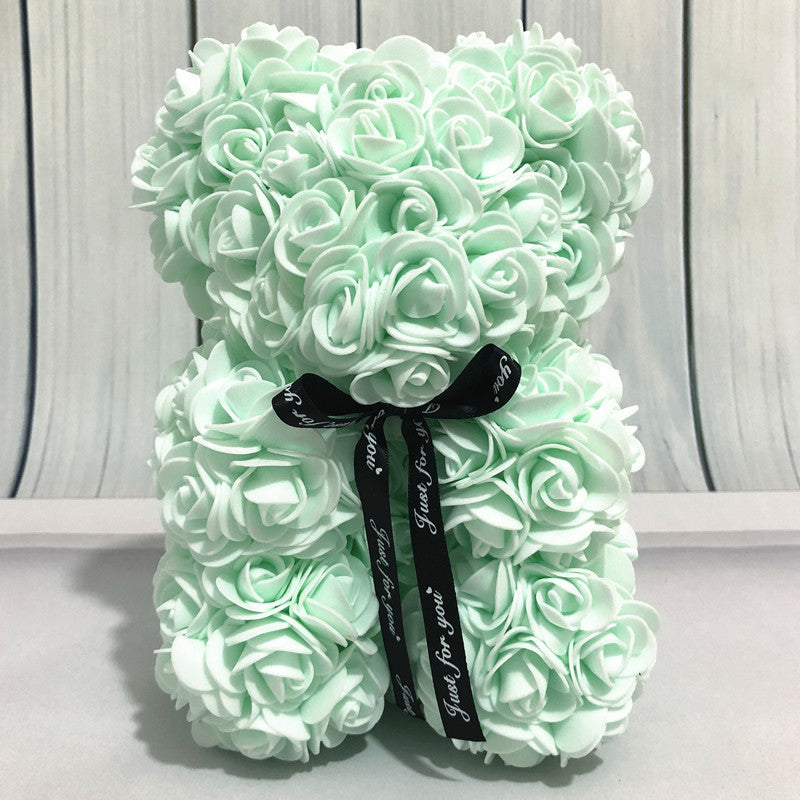 Valentine'S Day Gift Creative Simulation Flower Bear Eternal Flower Bubble Bear