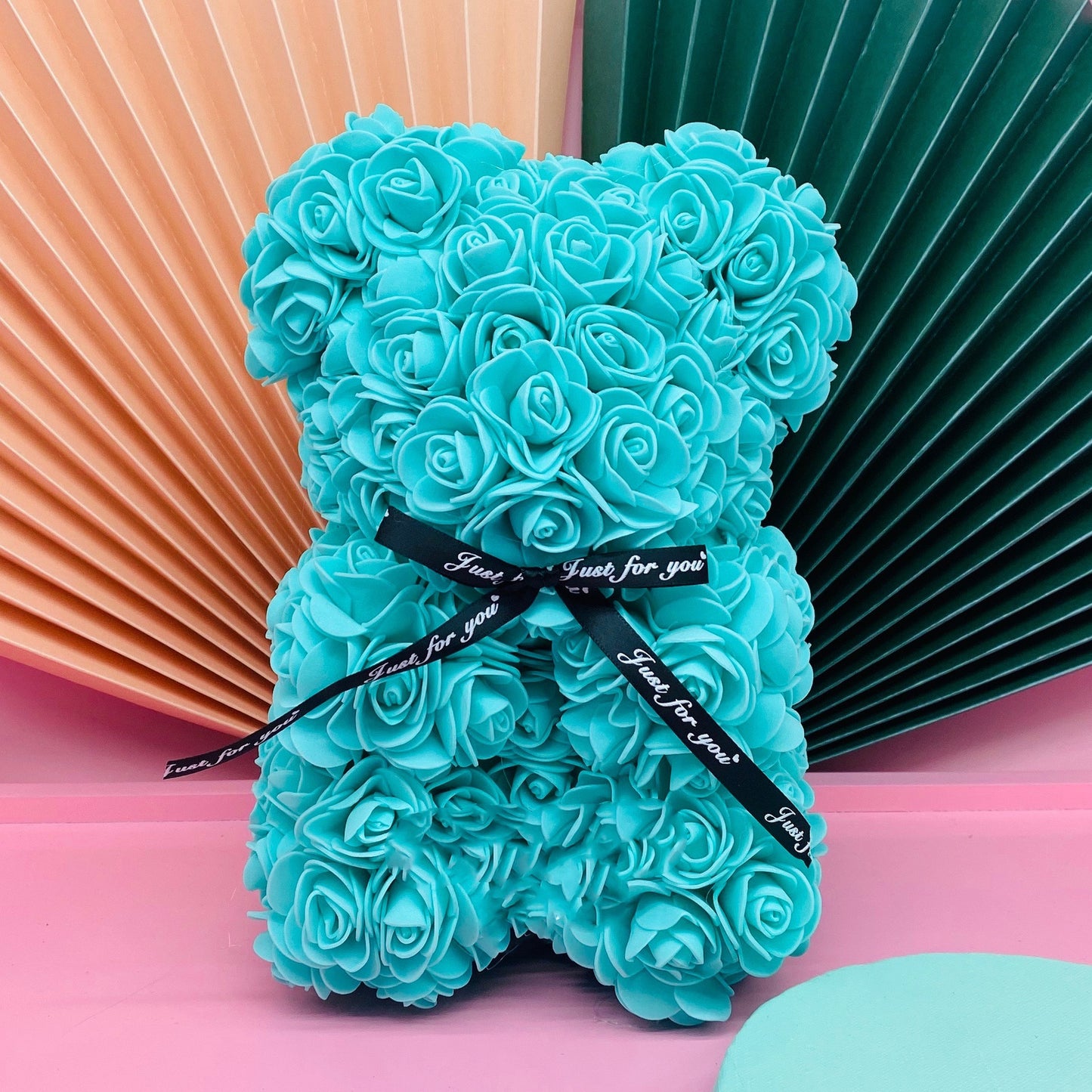Valentine'S Day Gift Creative Simulation Flower Bear Eternal Flower Bubble Bear