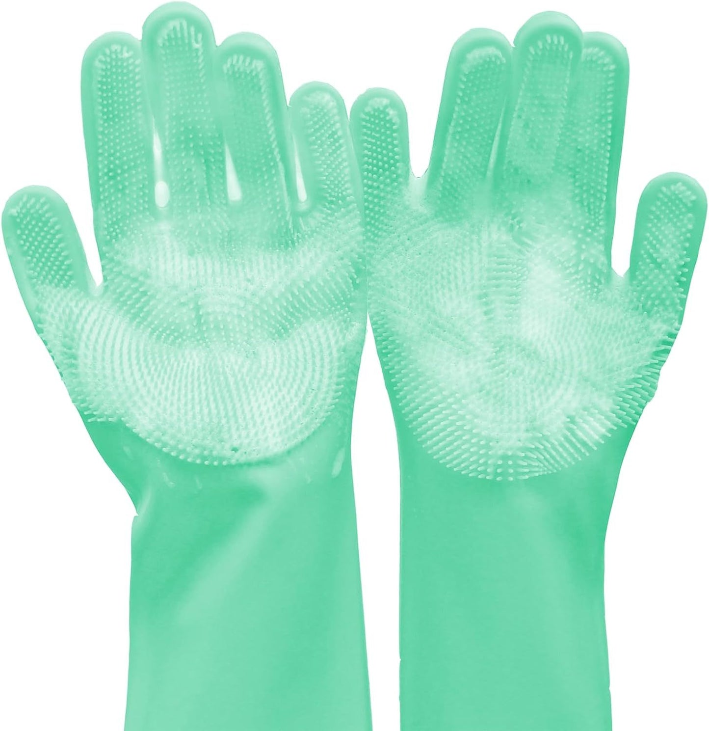 Pet Grooming Gloves – Enhanced Five Finger Design
